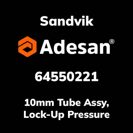 10mm Tube Assy, Lock-Up Pressure 64550221