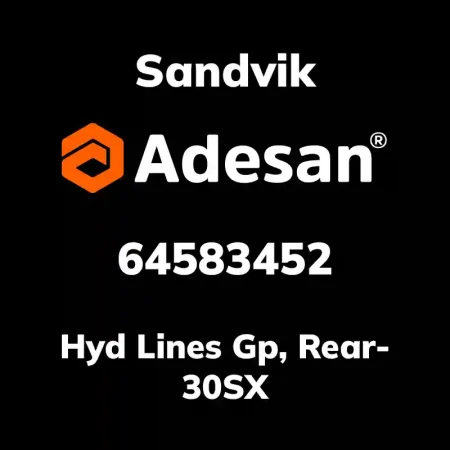 Hyd Lines Gp, Rear-30SX 64583452