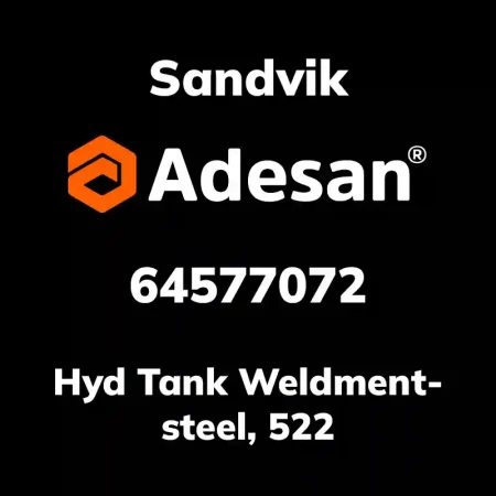 Hyd Tank Weldment-steel, 522 64577072