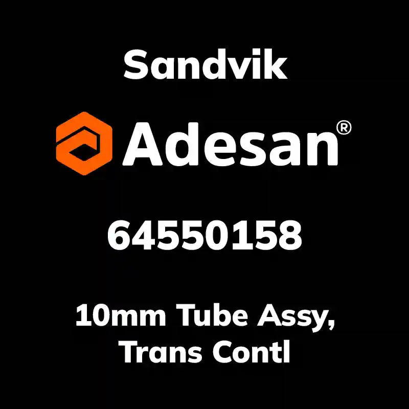 SANDVIK30SX-12 10mm Tube Assy, Trans Contl 64550158