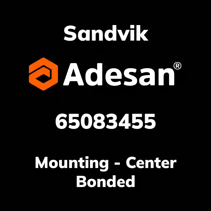 SANDVIK30SX-1236 Mounting - Center Bonded 65083455