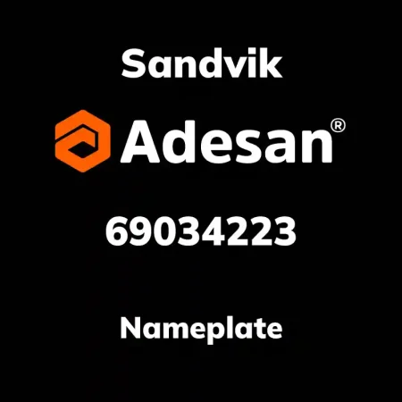 Nameplate 69034223