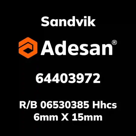 R/B 06530385 Hhcs 6mm X 15mm 64403972
