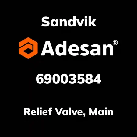 Relief Valve, Main 69003584