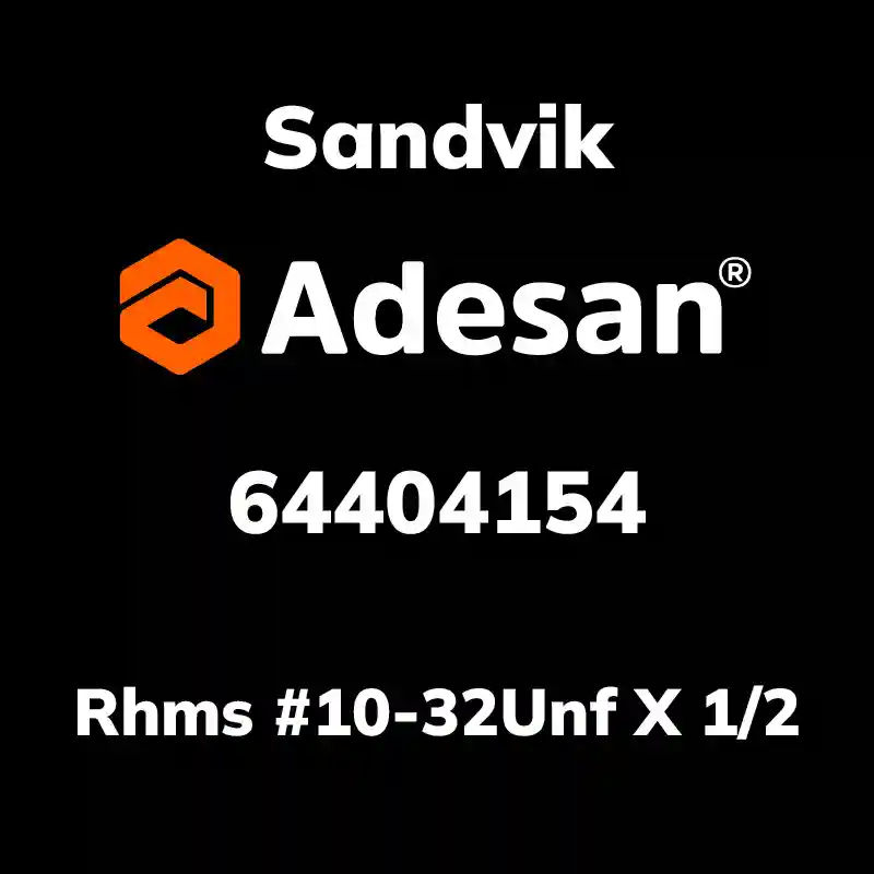 SANDVIK30SX-1606 Rhms #10-32Unf X 1/2 64404154