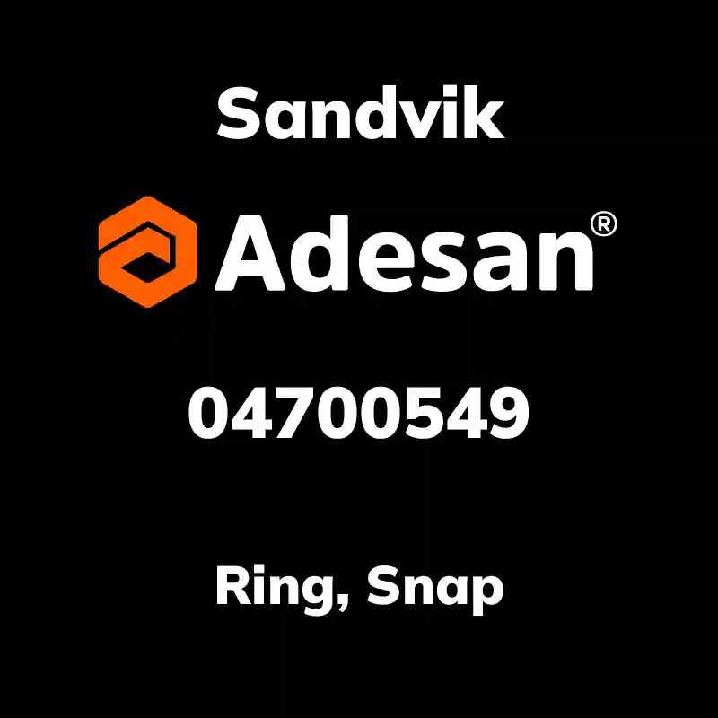 SANDVIK30SX-1658 Ring, Snap 04700549