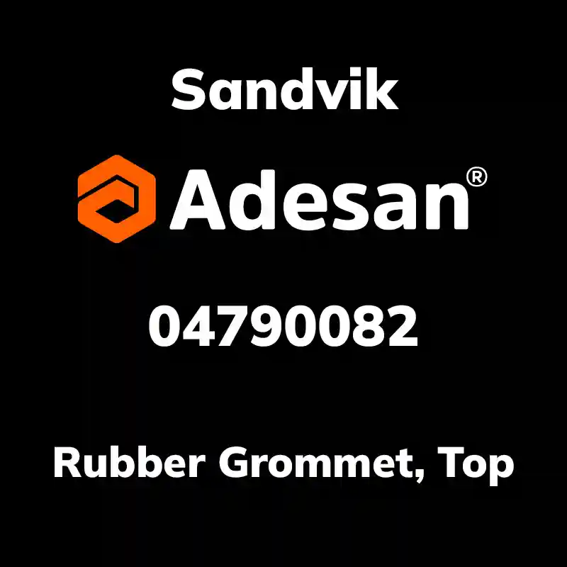 SANDVIK30SX-1674 Rubber Grommet, Top 04790082