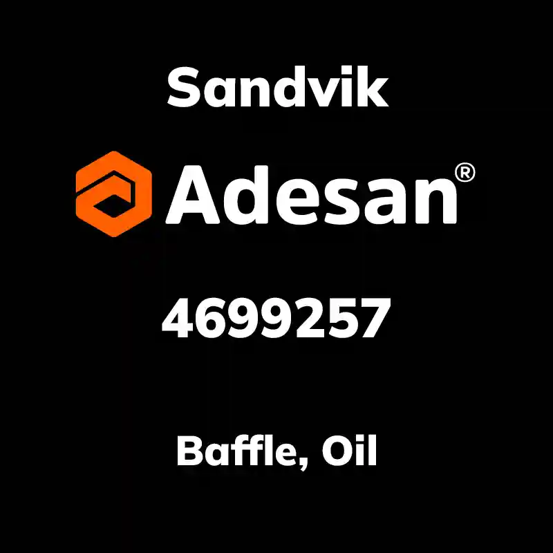 SANDVIK30SX-173 Baffle, Oil 4699257