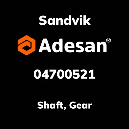 Shaft, Gear 04700521