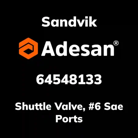 Shuttle Valve, #6 Sae Ports 64548133