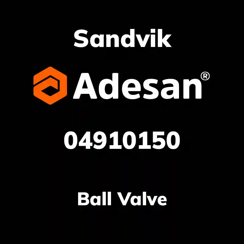 SANDVIK30SX-187 Ball Valve 04910150