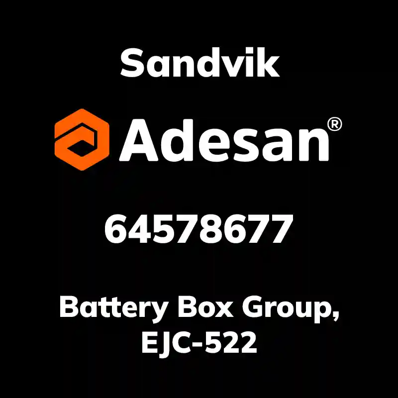 SANDVIK30SX-192 Battery Box Group, EJC-522 64578677