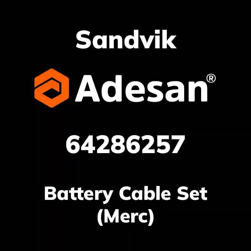 SANDVIK30SX-193 Battery Cable Set (Merc) 64286257