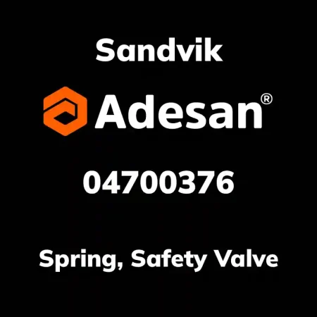 Spring, Safety Valve 04700376