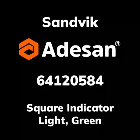 Square Indicator Light, Green 64120584