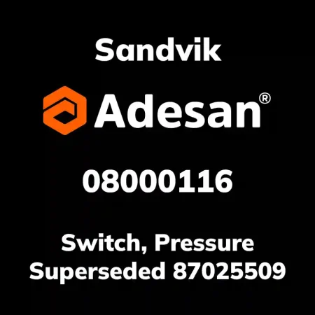 Switch, Pressure Superseded 87025509 08000116