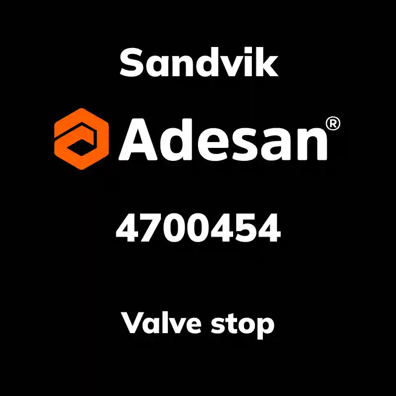 SANDVIK30SX-2199 Valve stop 4700454