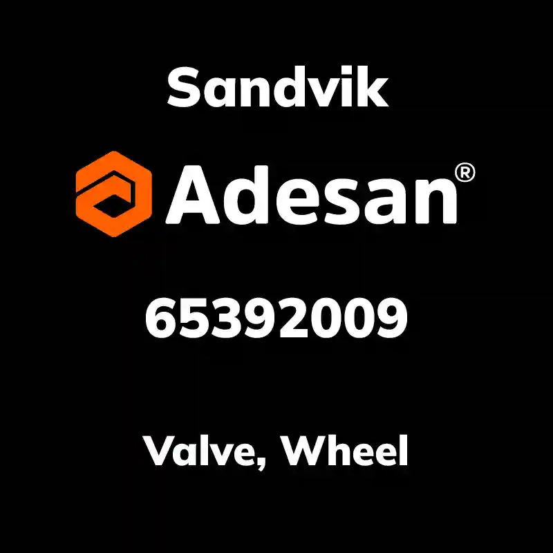 SANDVIK30SX-2214 Valve, Wheel 65392009