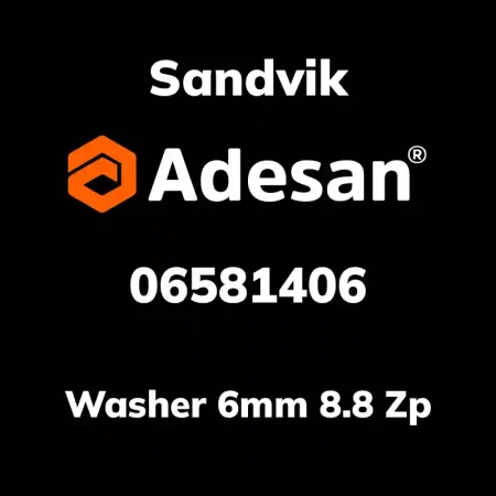 Washer 6mm 8.8 Zp 06581406