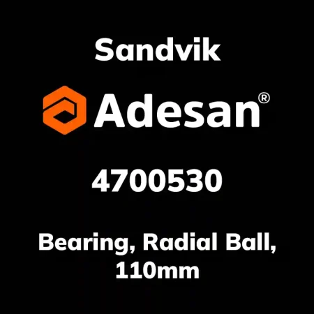 Bearing, Radial Ball, 110mm 4700530