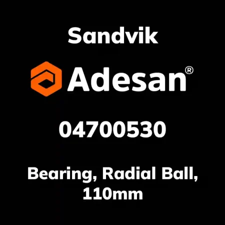 Bearing, Radial Ball, 110mm 04700530