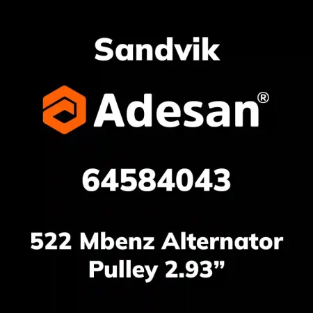 522 Mbenz Alternator Pulley 2.93" 64584043