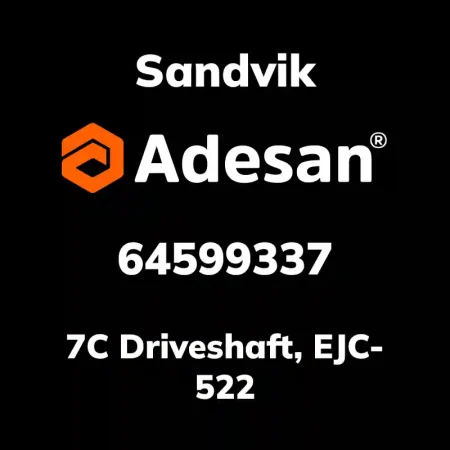 7C Driveshaft, EJC-522 64599337