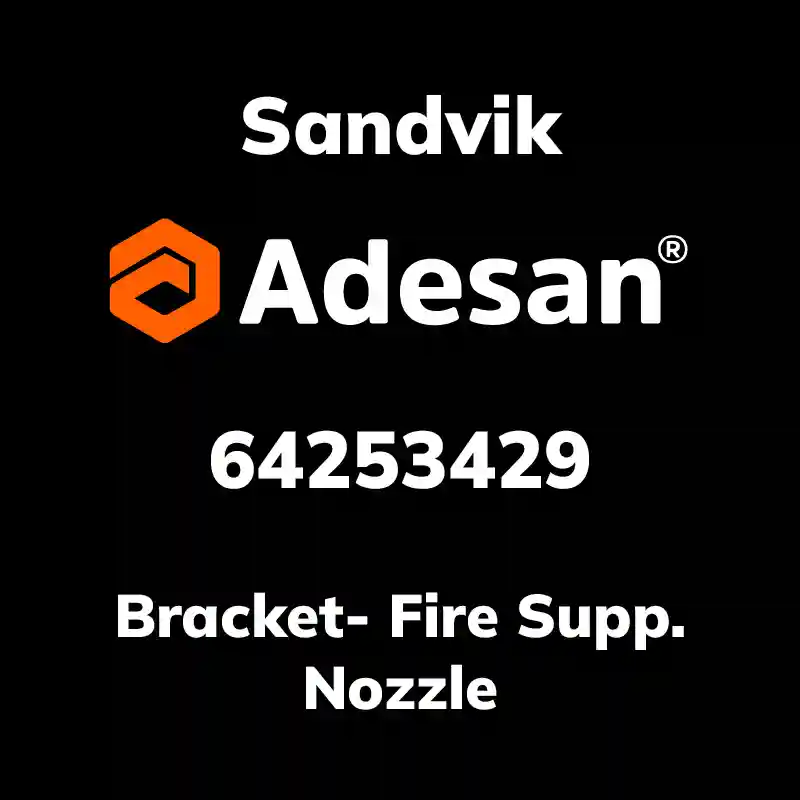 SANDVIK30SX-269 Bracket- Fire Supp. Nozzle 64253429