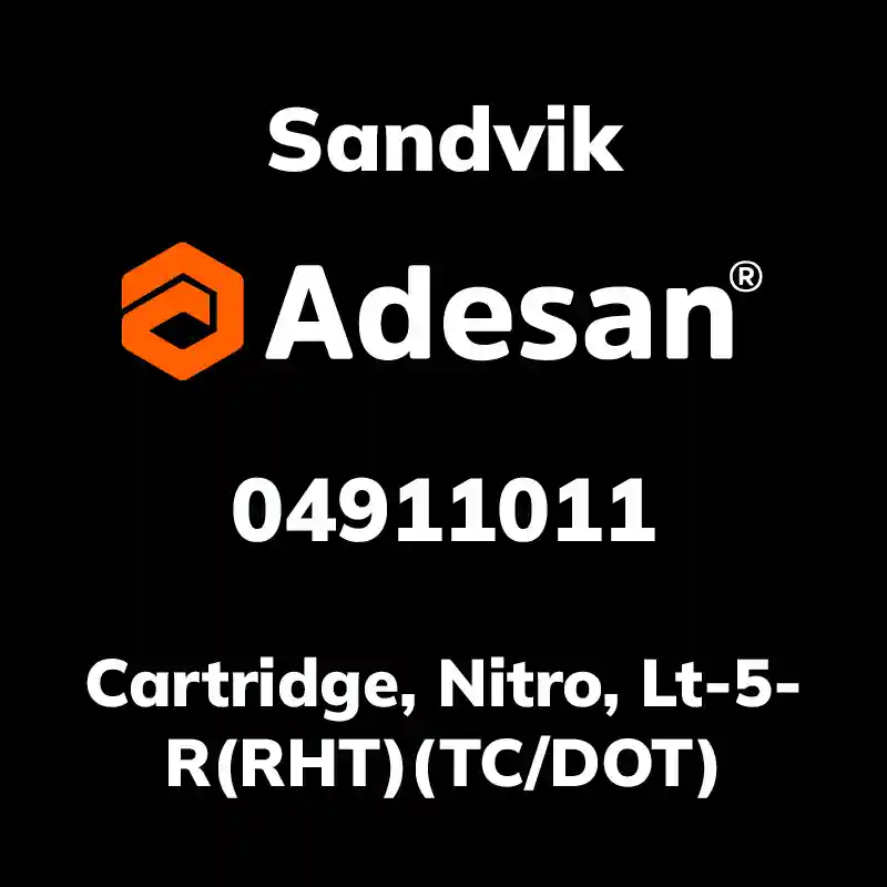 SANDVIK30SX-358 Cartridge, Nitro, Lt-5-R(RHT)(TC/DOT) 04911011