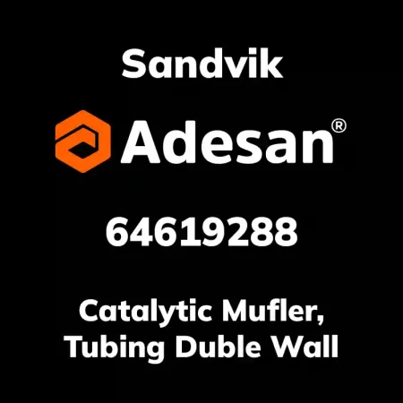 Catalytic Mufler, Tubing Duble Wall 64619288