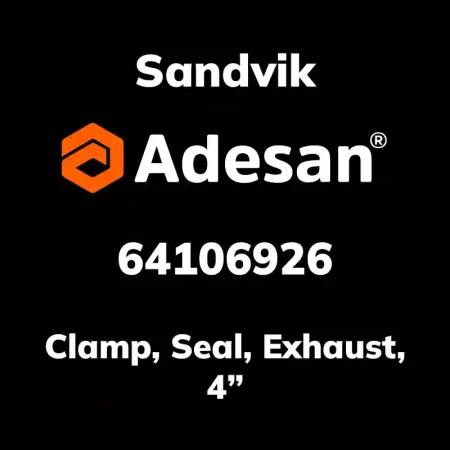 Clamp, Seal, Exhaust, 4" 64106926