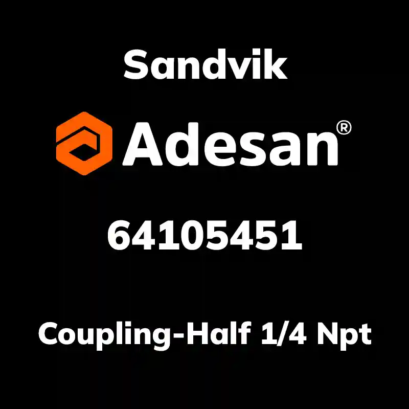 SANDVIK30SX-460 Coupling-Half 1/4 Npt 64105451