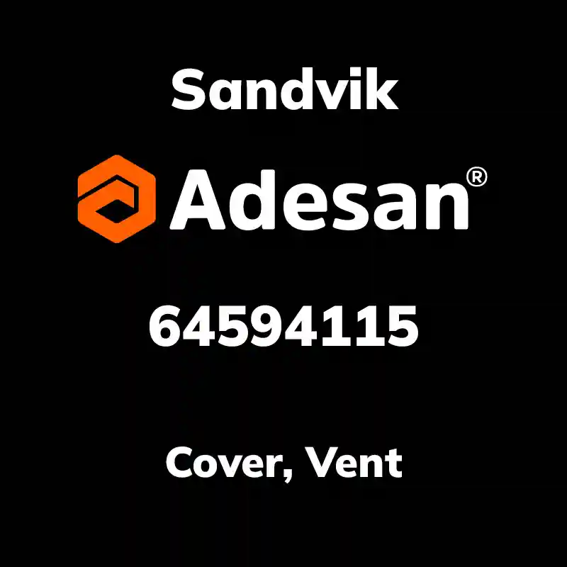 SANDVIK30SX-490 Cover, Vent 64594115