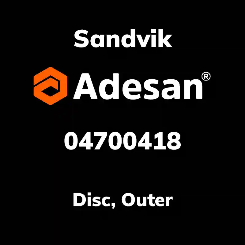 SANDVIK30SX-532 Disc, Outer 04700418