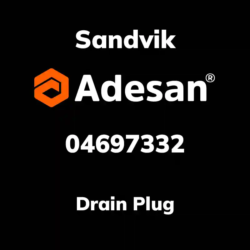 SANDVIK30SX-546 Drain Plug 04697332
