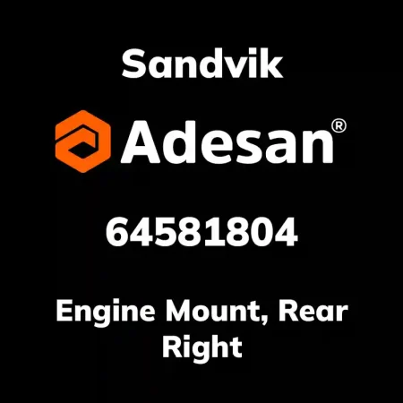 Engine Mount, Rear Right 64581804