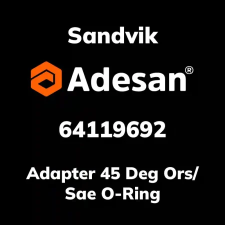 Adapter 45 Deg Ors/Sae O-Ring 64119692
