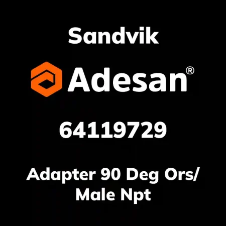 Adapter 90 Deg Ors/Male Npt 64119729