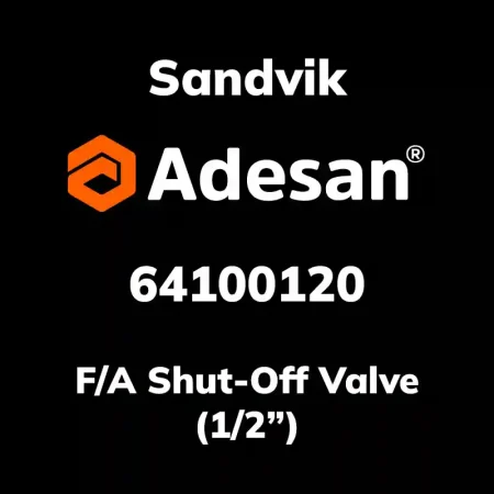F/A Shut-Off Valve (1/2") 64100120