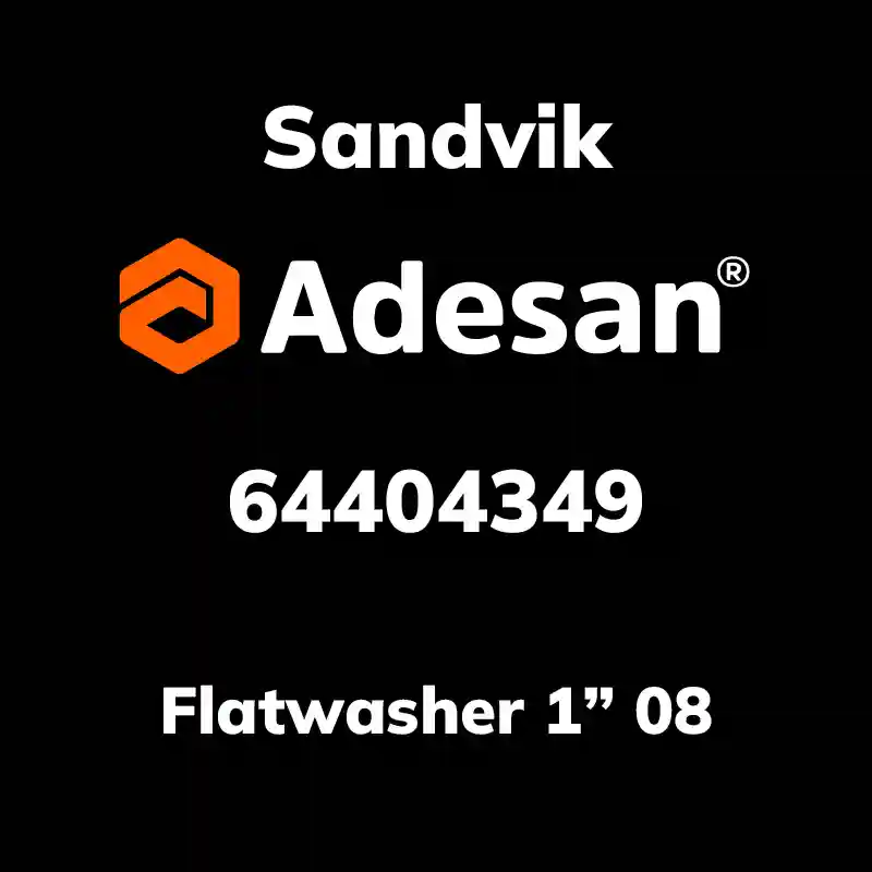 SANDVIK30SX-702 Flatwasher 1" 08 64404349