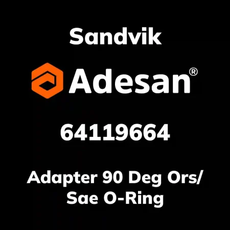 Adapter 90 Deg Ors/Sae O-Ring 64119664
