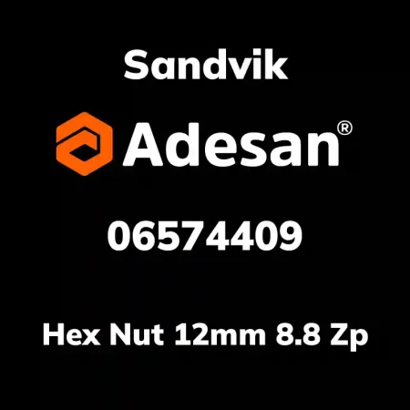 Hex Nut 12mm 8.8 Zp 06574409