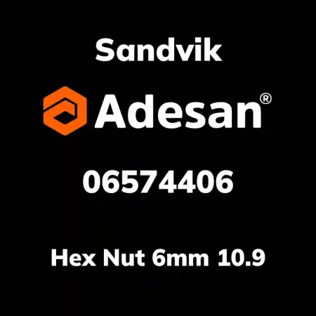 Hex Nut 6mm 10.9 06574406