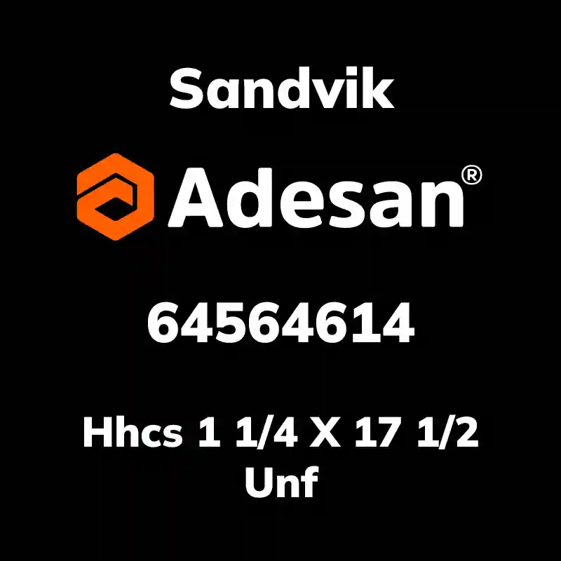 SANDVIK30SX-864 Hhcs 1 1/4 X 17 1/2 Unf 64564614