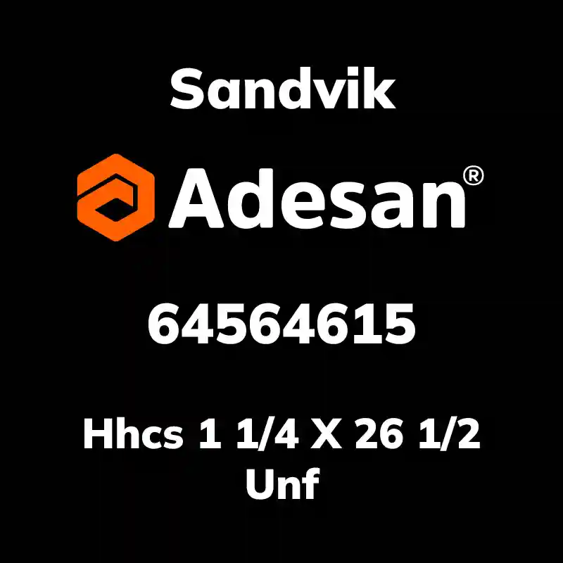 SANDVIK30SX-865 Hhcs 1 1/4 X 26 1/2 Unf 64564615