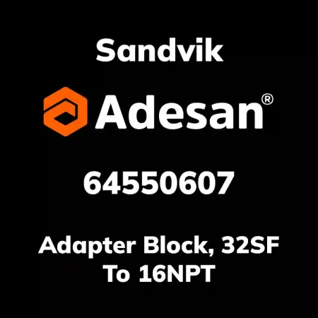 Adapter Block, 32SF To 16NPT 64550607