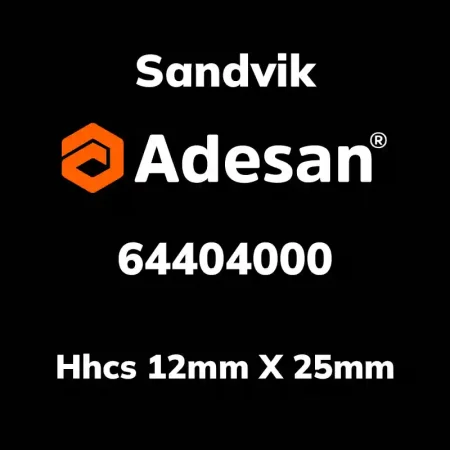 Hhcs 12mm X 25mm 64404000
