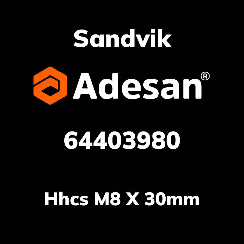 SANDVIK30SX-950 Hhcs M8 X 30mm 64403980